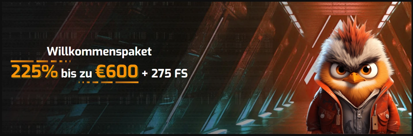 Hugo Casino Desktop-Banner